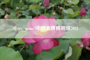 秦皇岛中国金牌榜明细2021