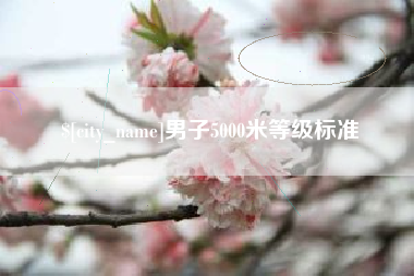 秦皇岛男子5000米等级标准