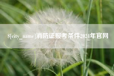 秦皇岛消防证报考条件2024年官网