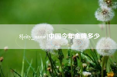 秦皇岛中国今年金牌多少