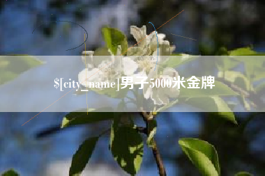 秦皇岛男子5000米金牌