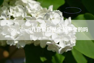 秦皇岛九宫星位是定位不变的吗