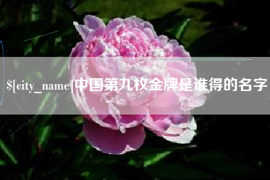 秦皇岛中国第九枚金牌是谁得的名字