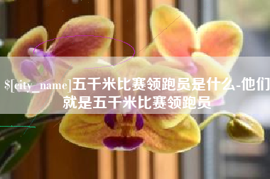 秦皇岛五千米比赛领跑员是什么-他们就是五千米比赛领跑员