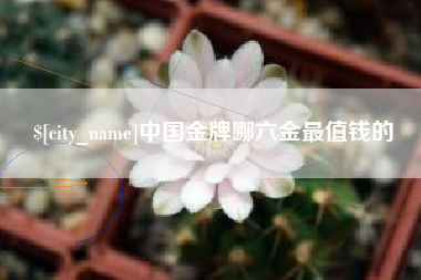 秦皇岛中国金牌哪六金最值钱的