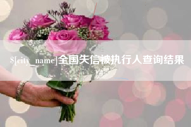 秦皇岛全国失信被执行人查询结果