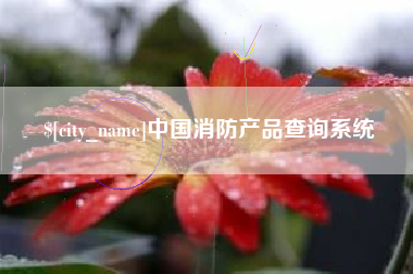 秦皇岛中国消防产品查询系统