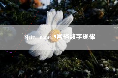 秦皇岛9宫格数字规律